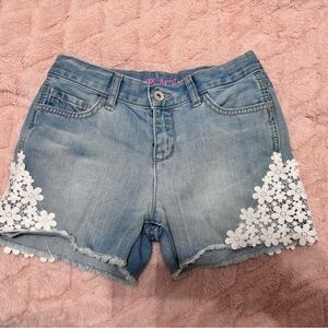 Children Place Girls Denim Shorts